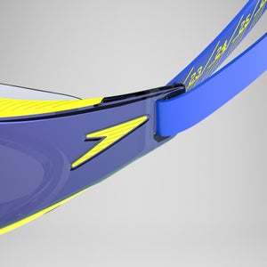 Lunettes de natation Adulte Fastskin Hyper Elite Miroir bleu/jaune