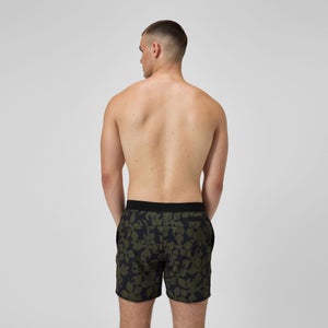 Men's Lookout Printed 16'' Swim Shorts Dark Green