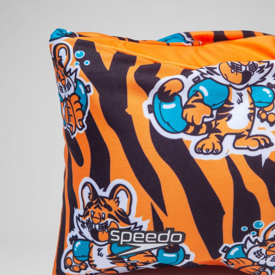 Junior Fabric Arm Band Black/Orange