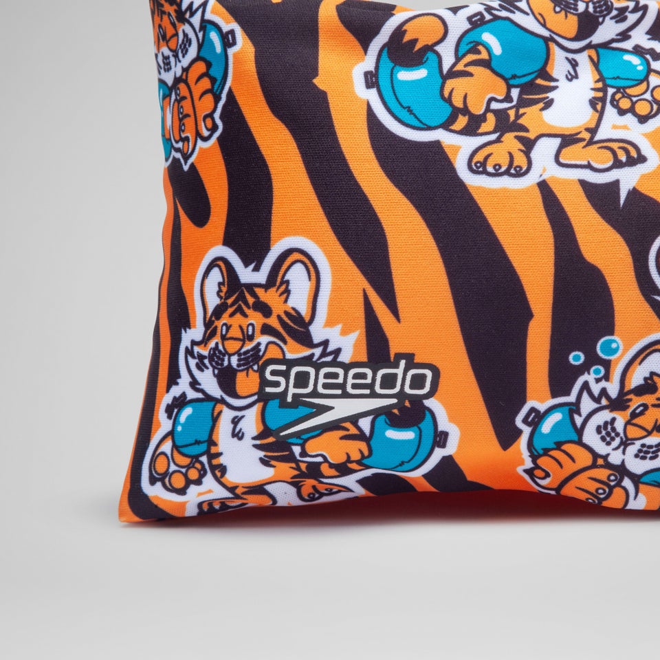 Junior Fabric Arm Band Black/Orange