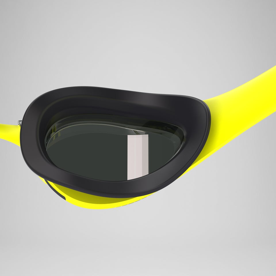 Adult Fastskin Pure Focus Mirror Goggles Yellow/Smoke