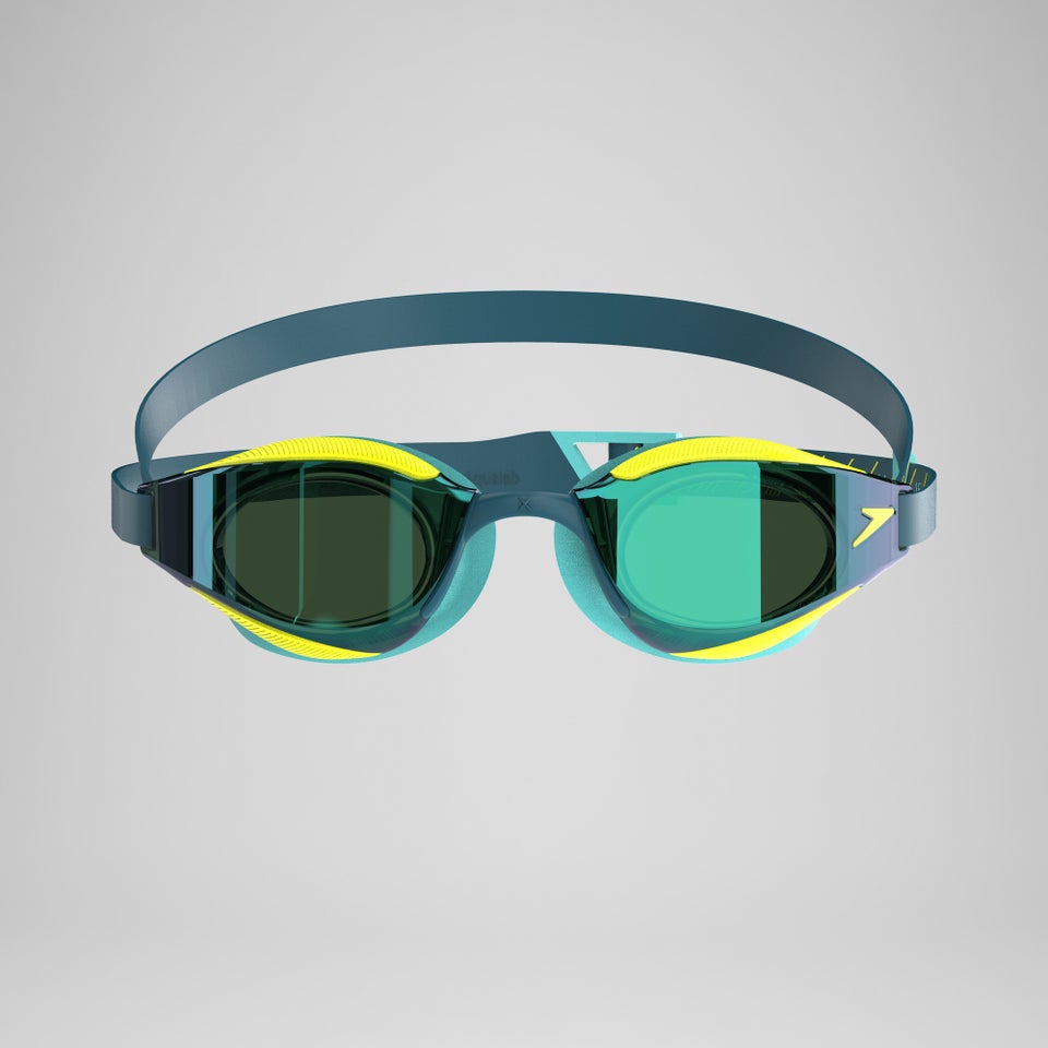 Lunettes réfléchissantes Fastskin Hyper Elite pour adultes vert/jaune
