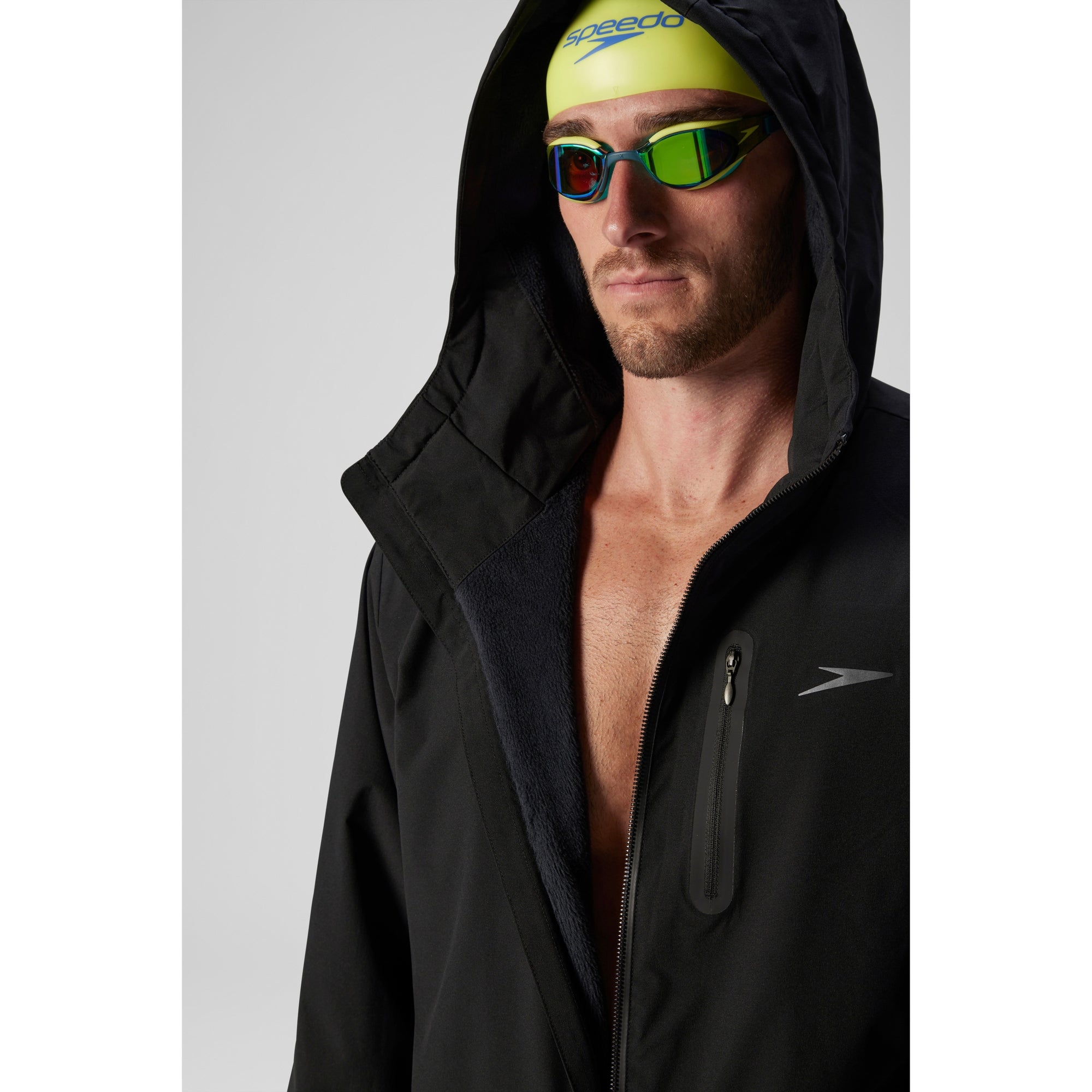 Fastskin Hyper Elite Mirror Goggles Green/Yellow | Speedo USA