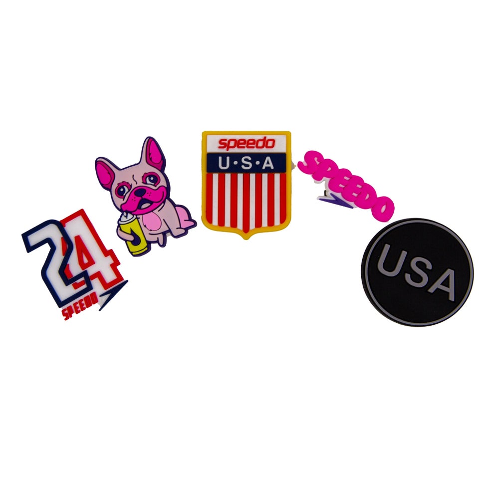 Speedo USA Kick Charms Set (5 Pieces)
