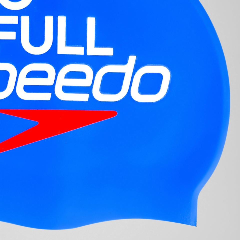 Unisex Go Full Speedo Badekappe für Erwachsene Blau