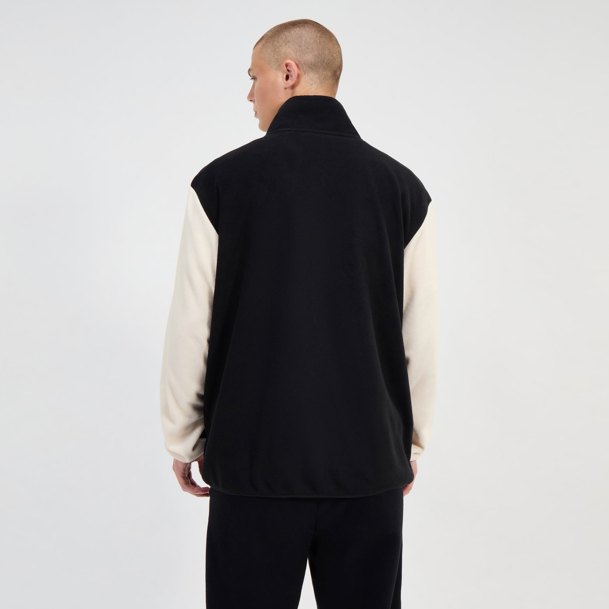 Men's Atlin FZ Jacket Black/White | ellesse UK