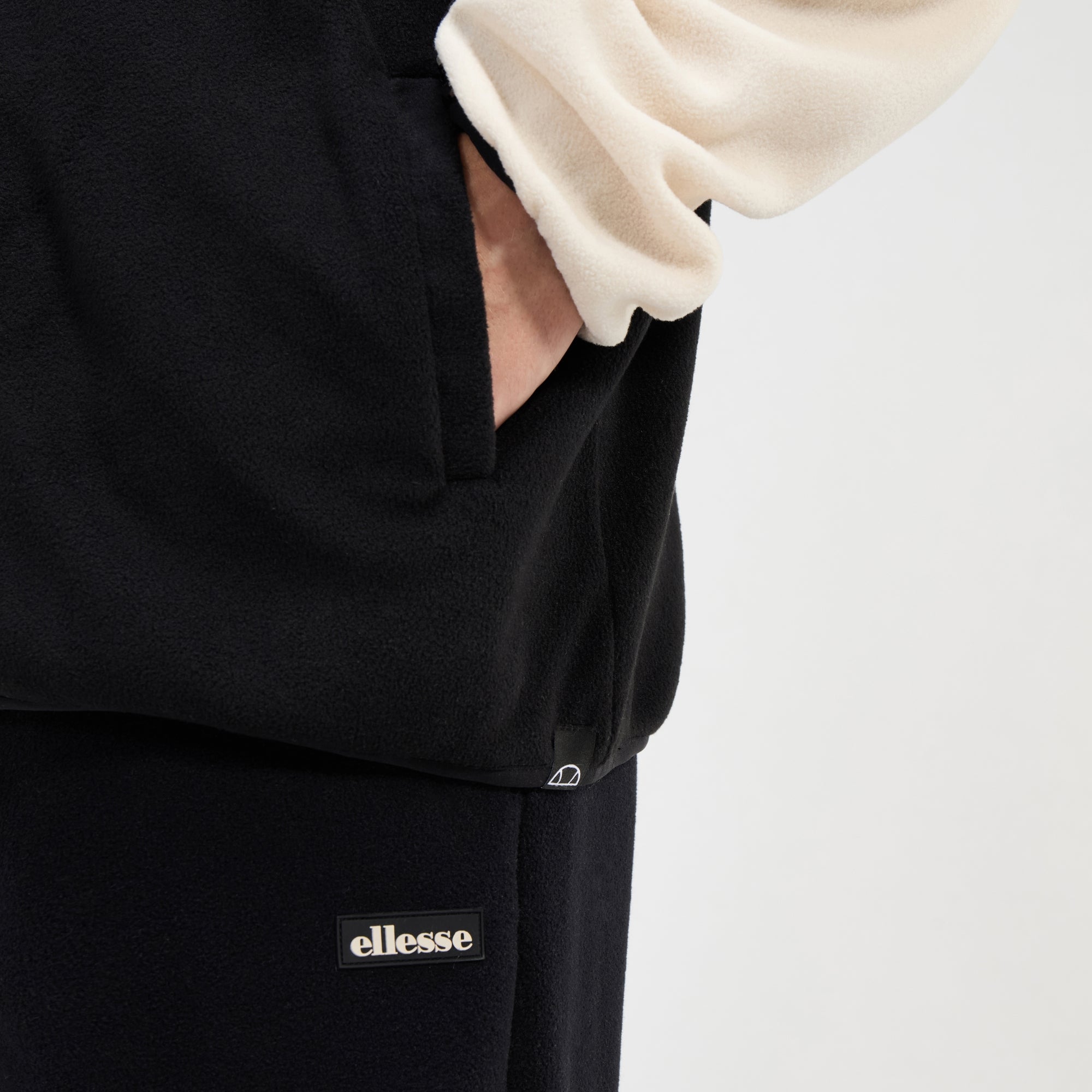 Men's Atlin FZ Jacket Black/White | ellesse UK