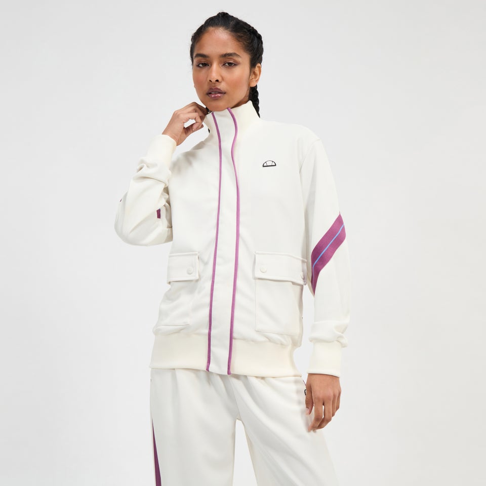 Women's Comfrey Track Top White
