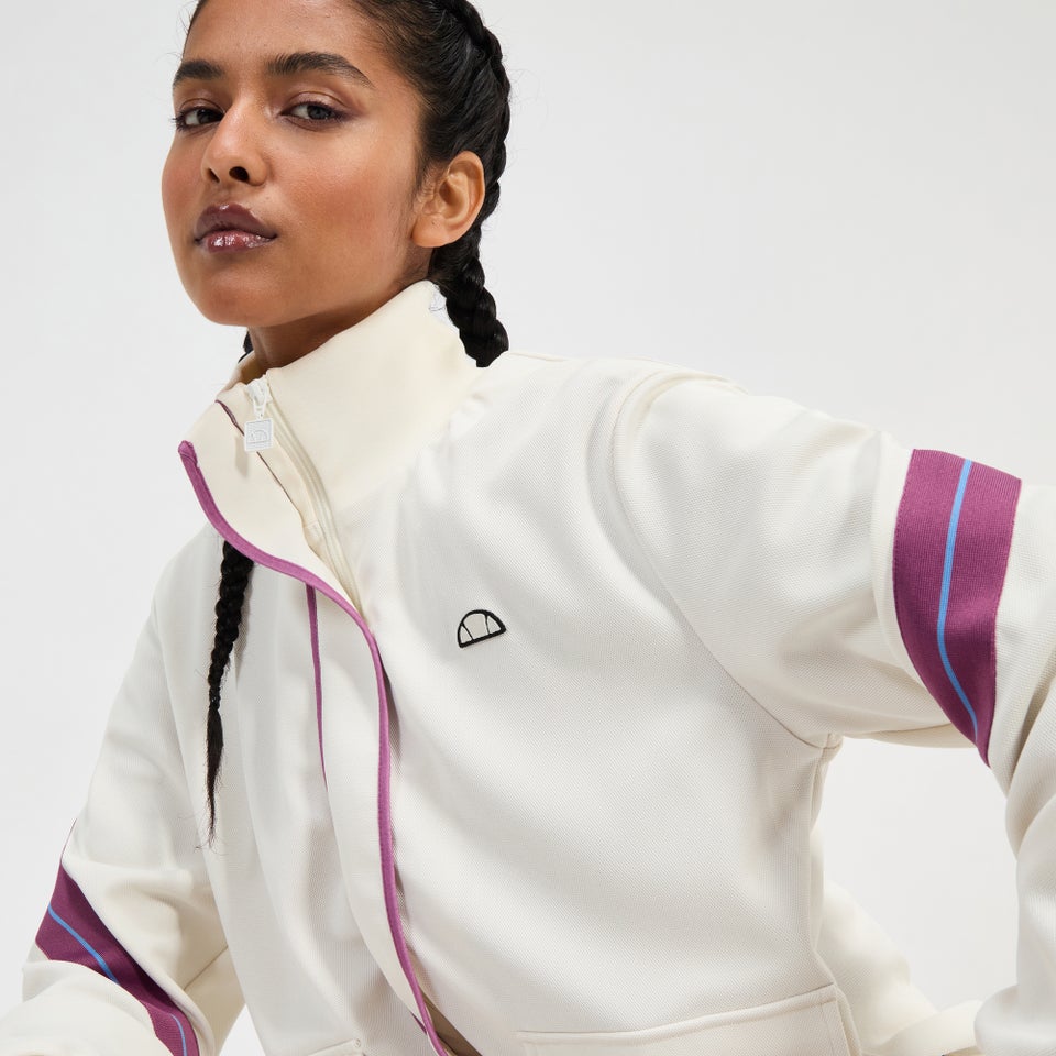 Women's Comfrey Track Top White