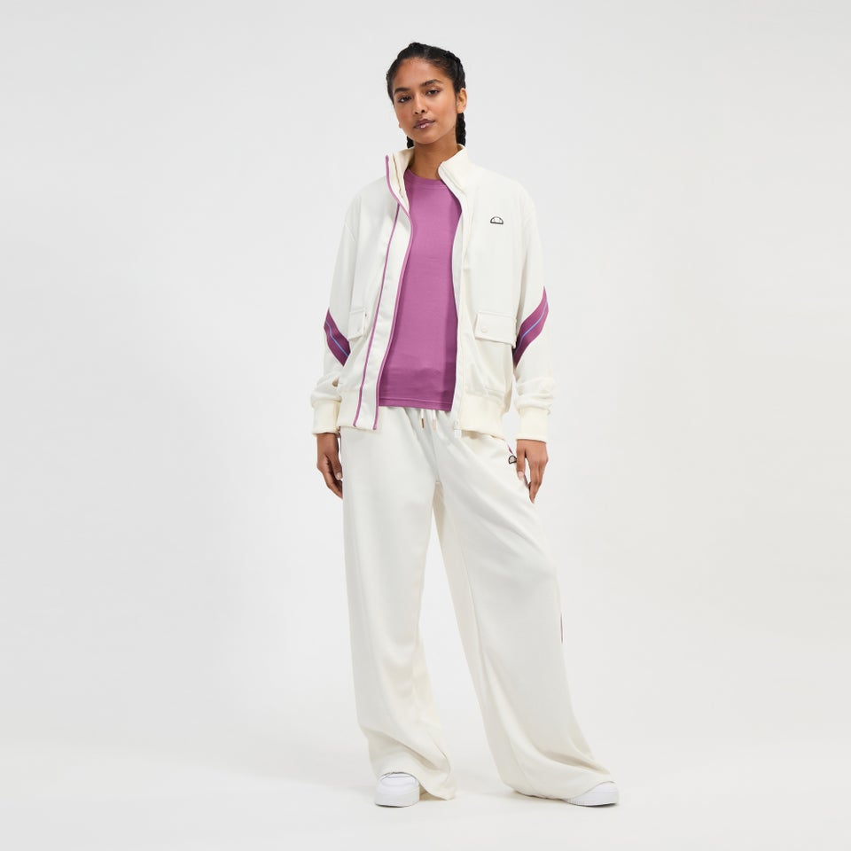 Women's Comfrey Track Top White