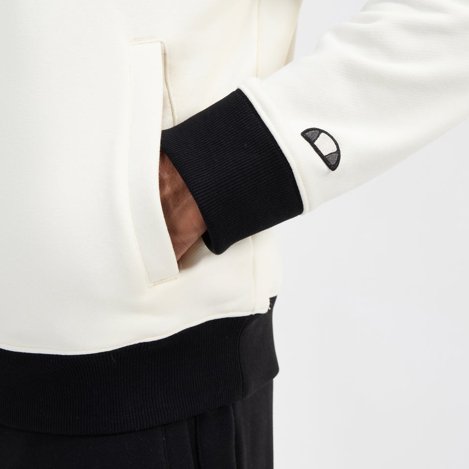 Men's Cossoine 1/4 Zip Top White