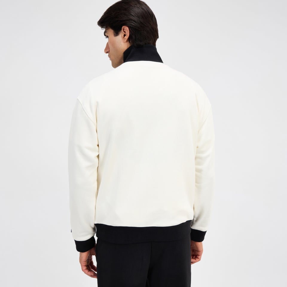 Men's Cossoine 1/4 Zip Top White