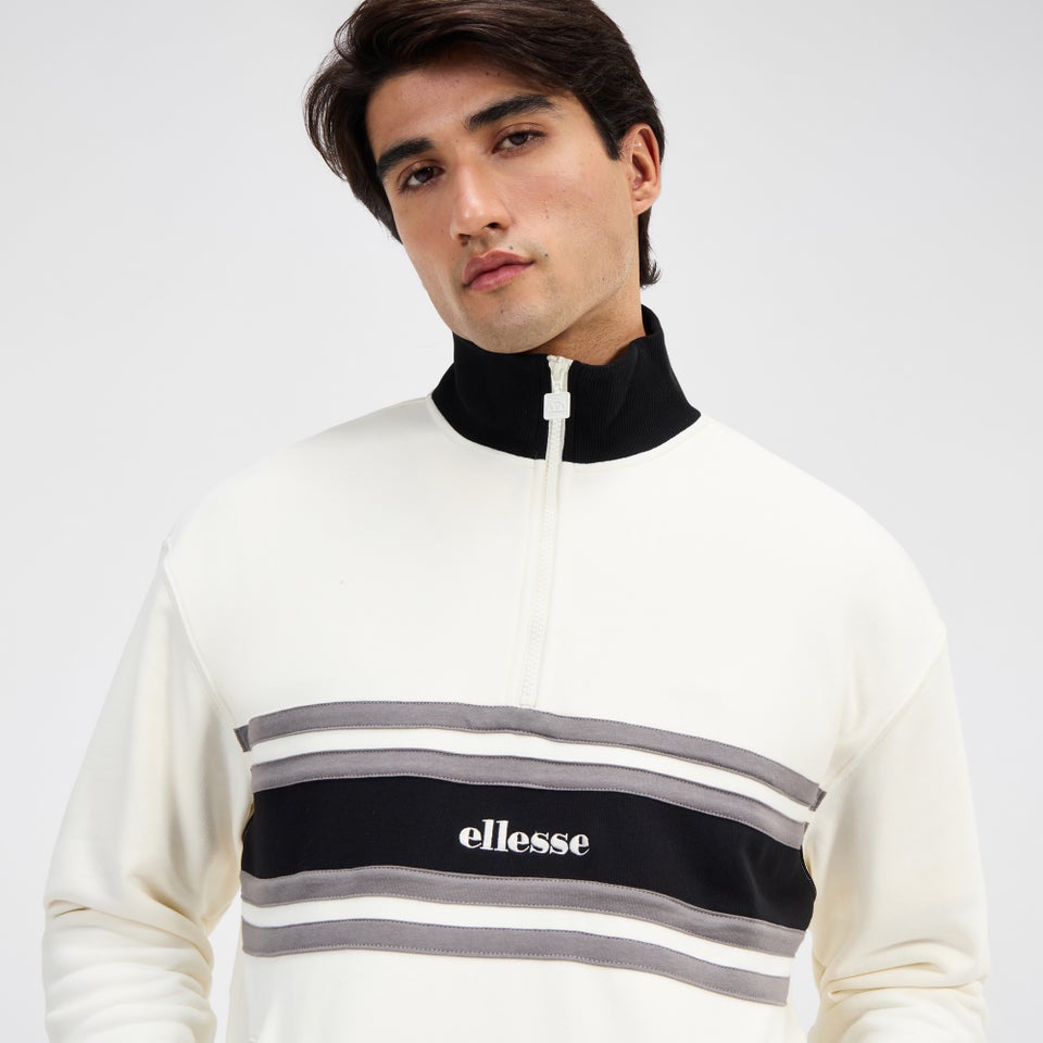Men's Cossoine 1/4 Zip Top White