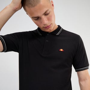 Poloshirt Rooks für Herren Schwarz/Grau/Weiß
