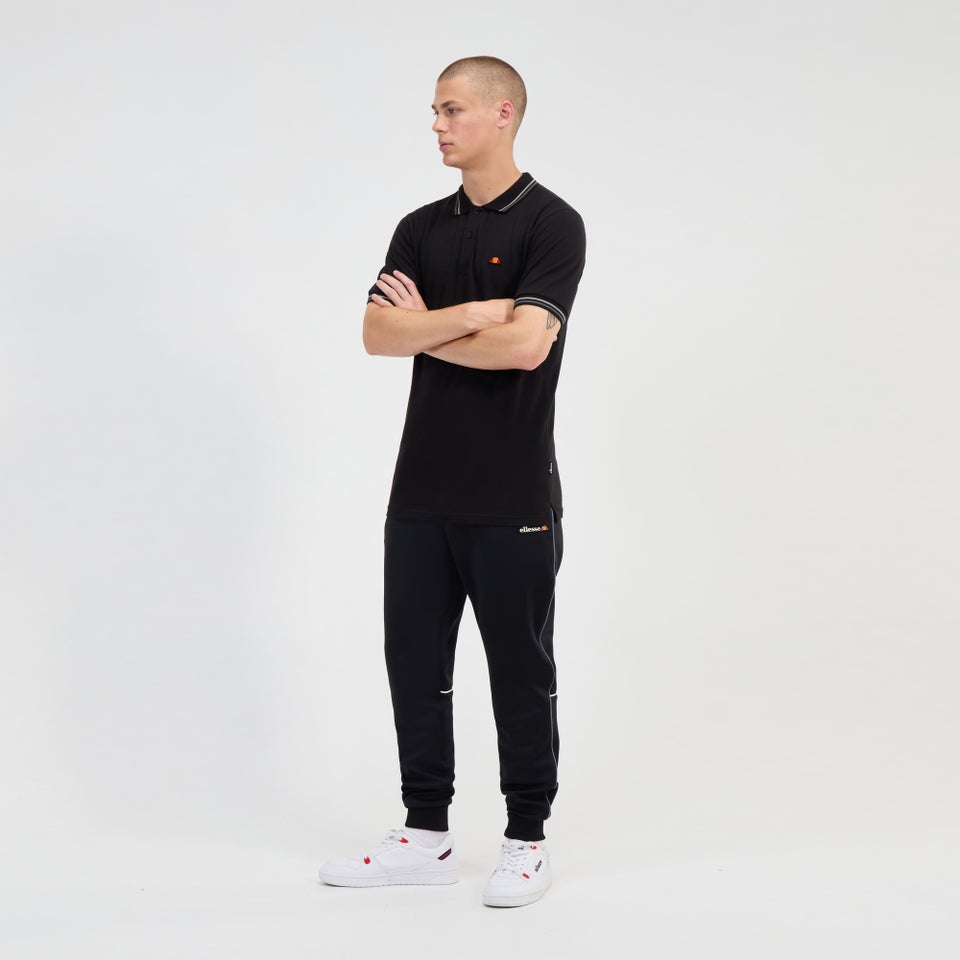Men's Rooks Polo Black/Grey/White