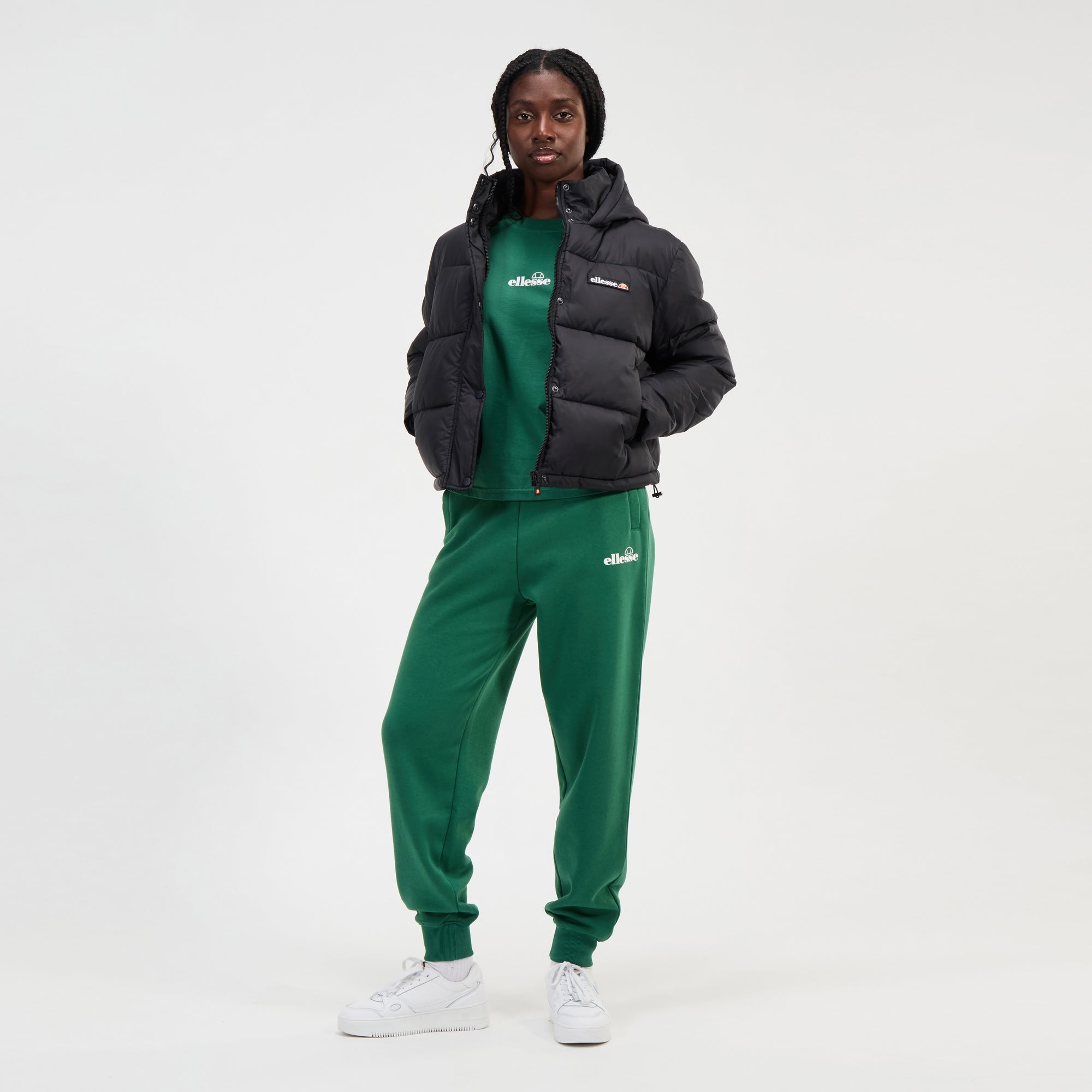Women's Monolis Padded Jacket Black | ellesse UK