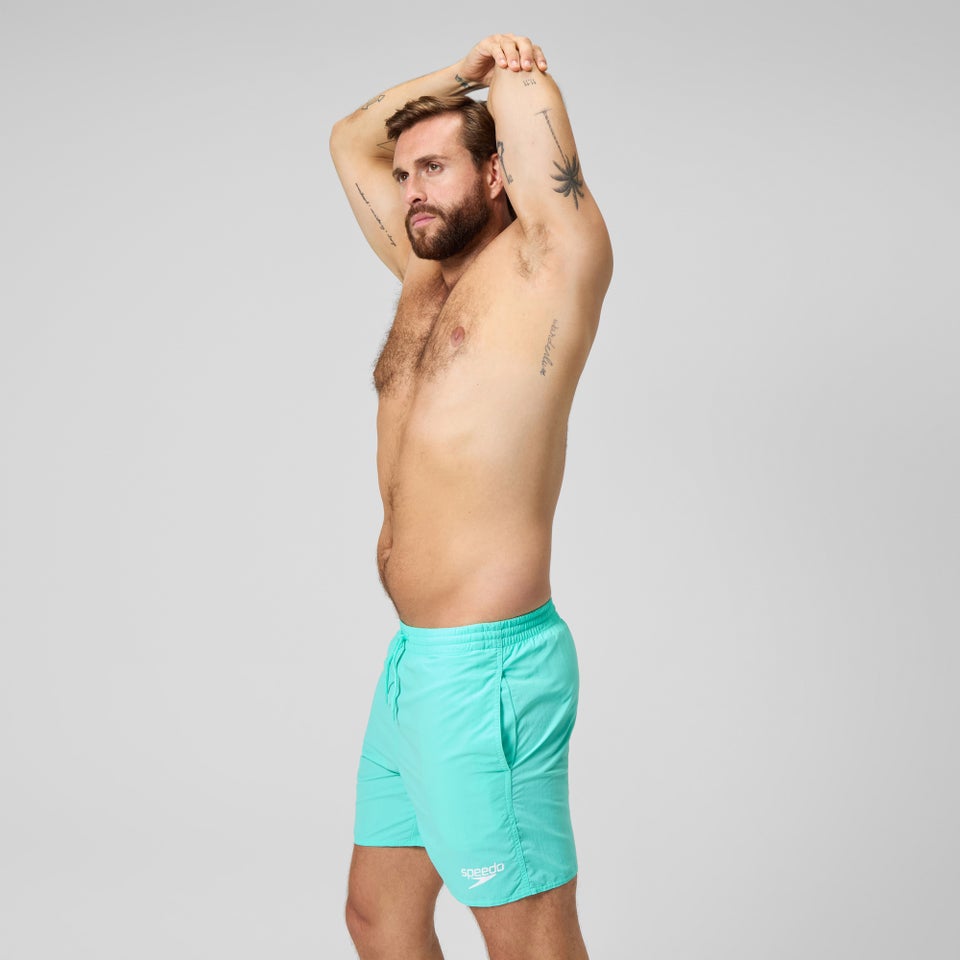 Short de bain Essential 40 cm, hommes, turquoise