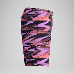 Men's Xpress Lite 18'' Allover Swim Shorts Black/Pink