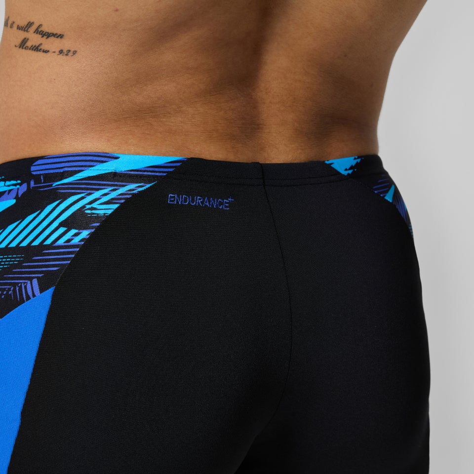Men's Endurance+ Max Splice Aquashort Black/Blue