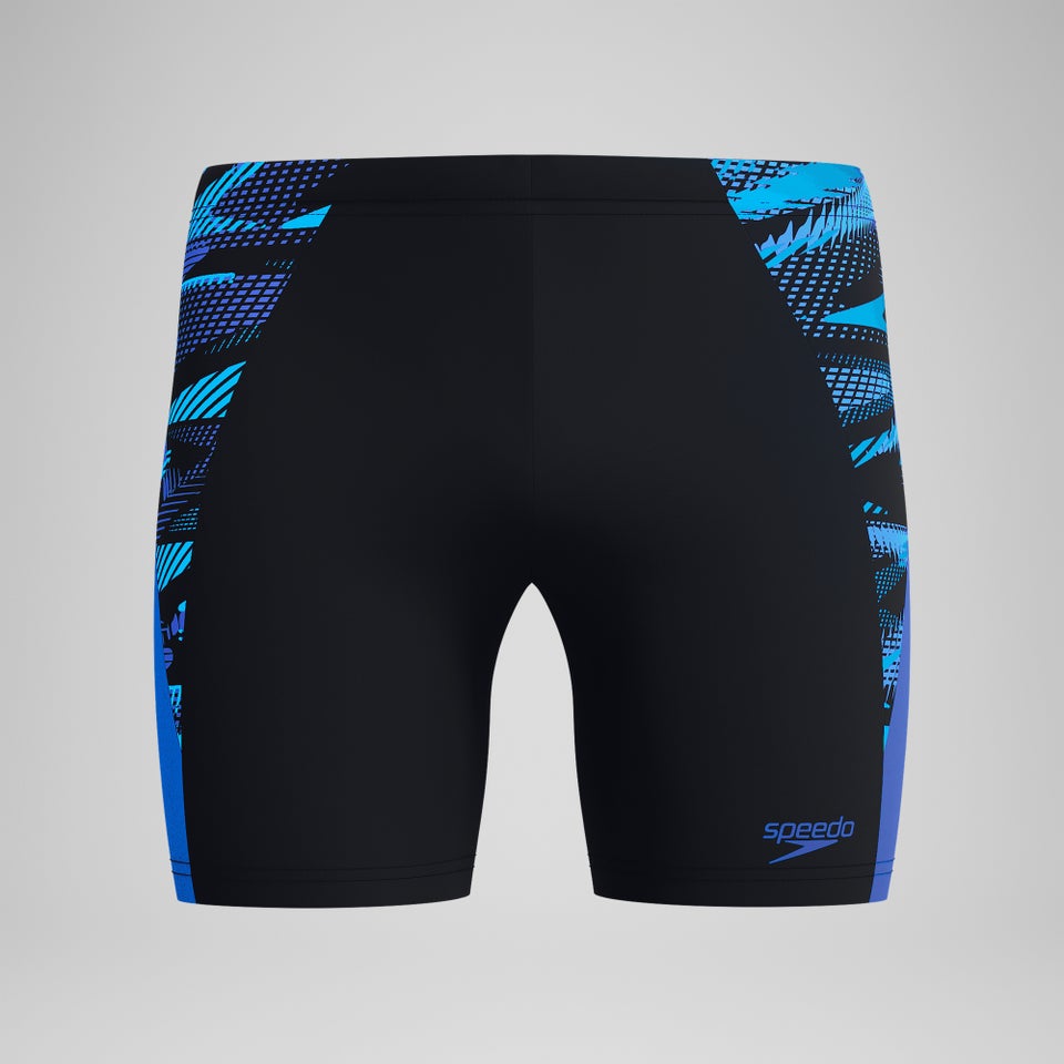Endurance+ Max Splice-Schwimmhose Schwarz/Blau für Herren