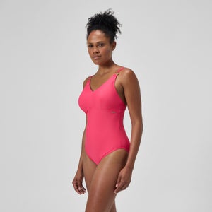 Maillot de bain Femme effet galbant Strappy Rose