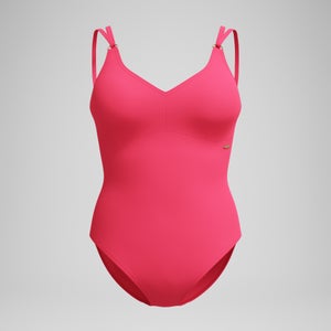 Maillot de bain Femme effet galbant Strappy Rose