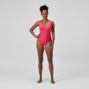 Maillot de bain Femme effet galbant Strappy Rose