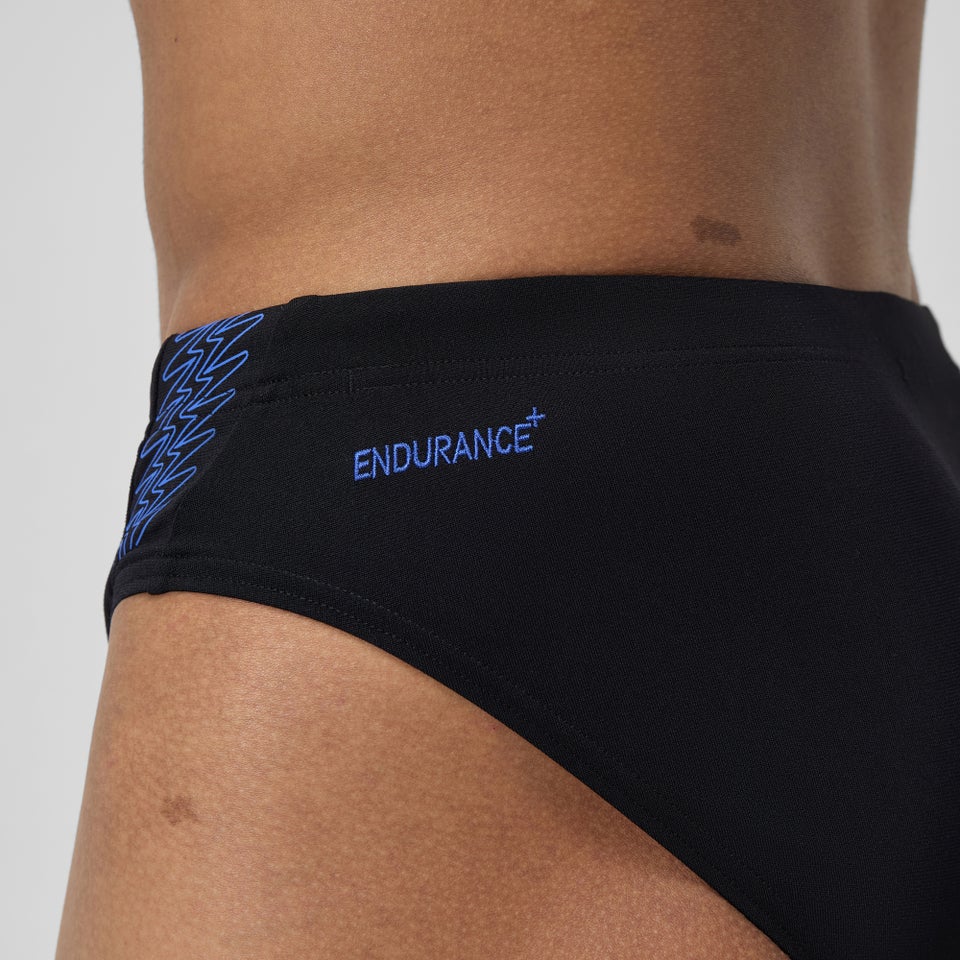Men's Hyperboom Splice 2" Brief Black/White