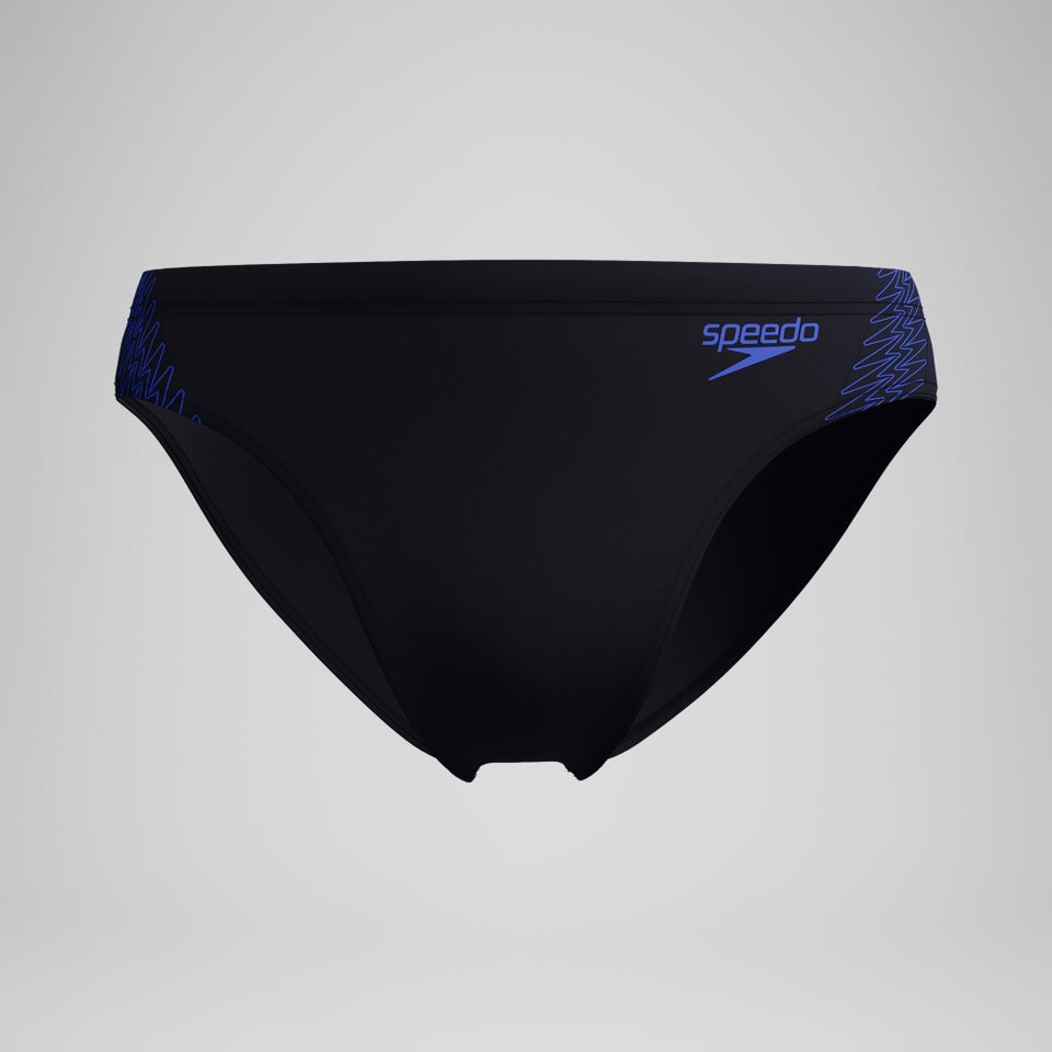 Men's Hyperboom Splice 2" Brief Black/White
