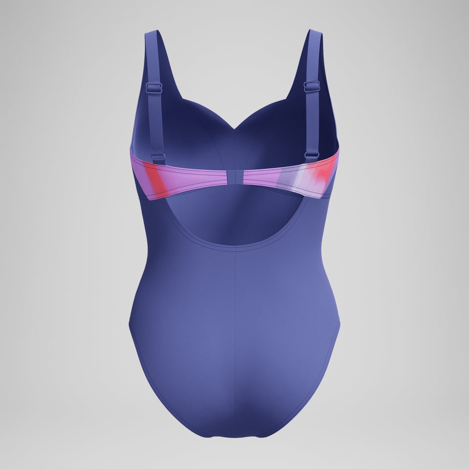 Women's Shaping Printed OpusGem DD+ Swimsuit Blue