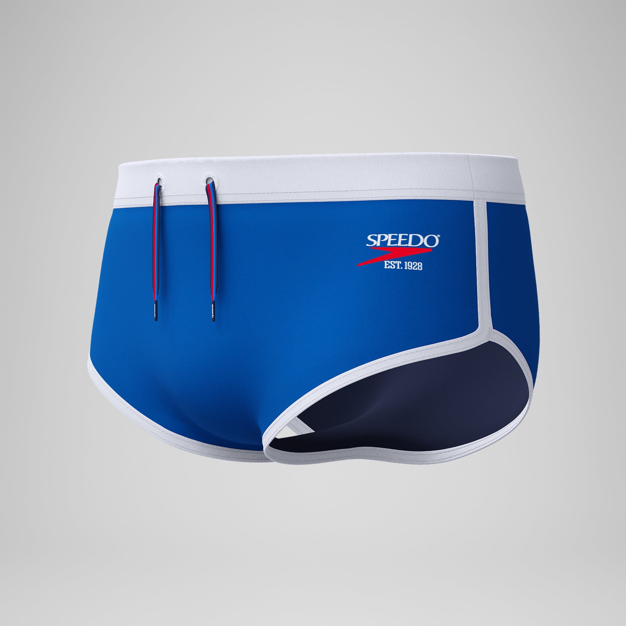 Men's Jetstream Retro Logo Brief Blue