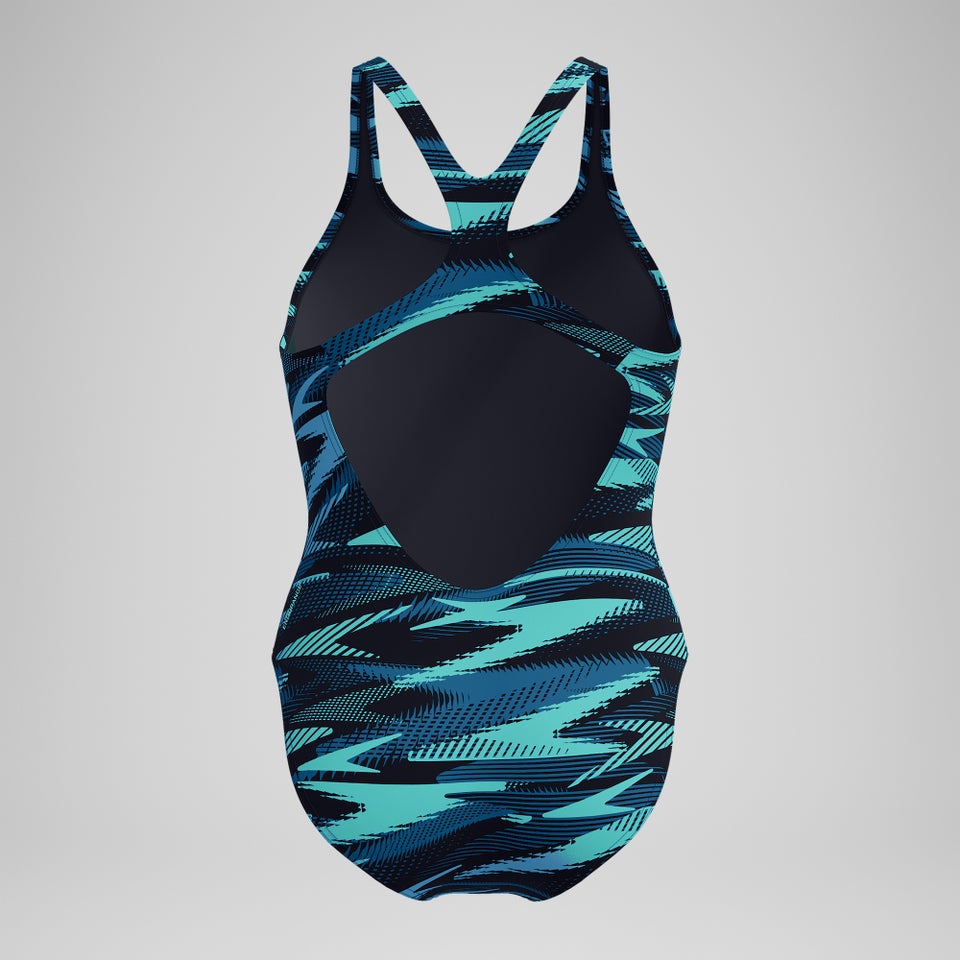 Women's HyperBoom Allover Medalist One Piece Blue/Black