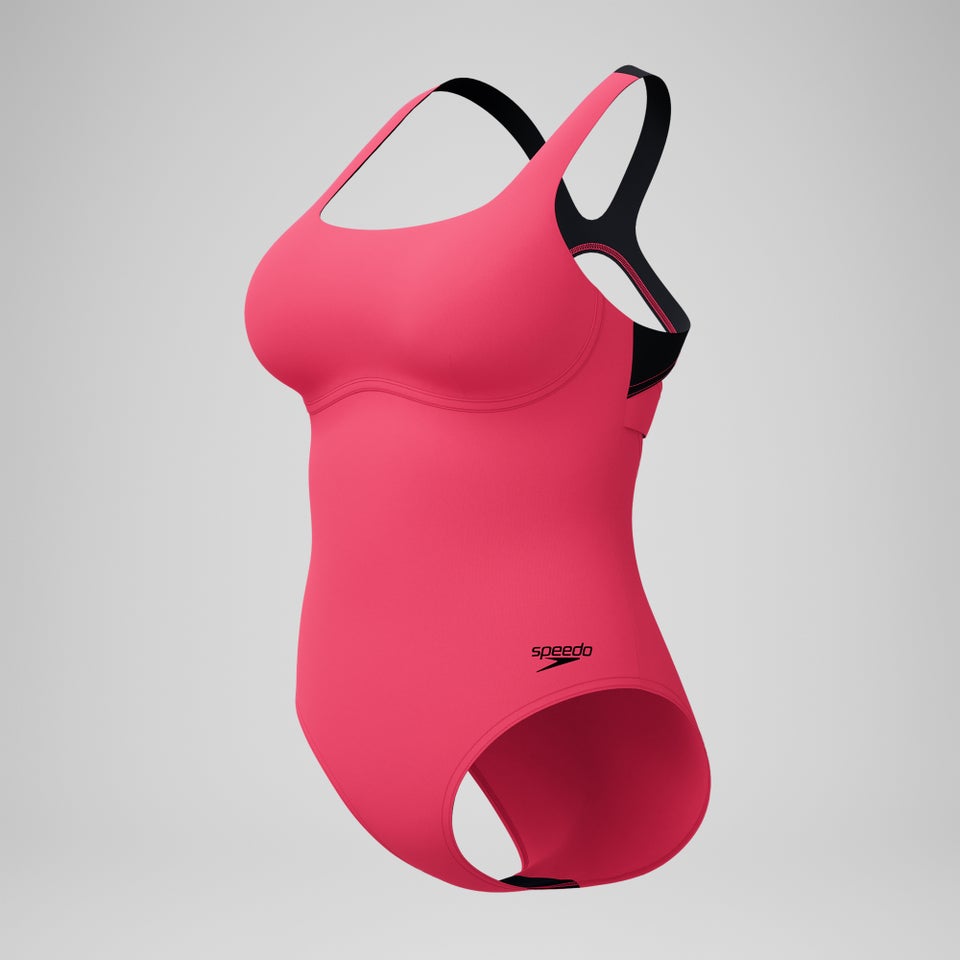 Women's Racerback Swimsuit Pink