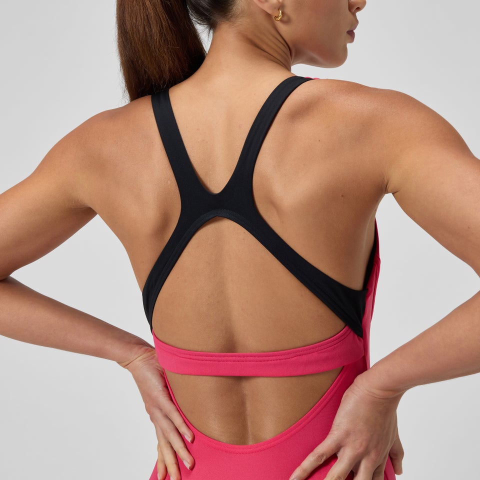 Women's Racerback Swimsuit Pink