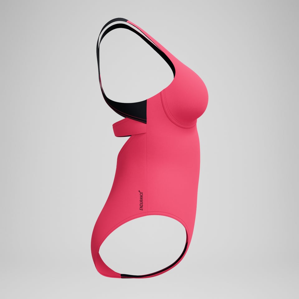 Women's Racerback Swimsuit Pink