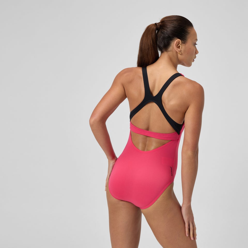 Women's Racerback Swimsuit Pink