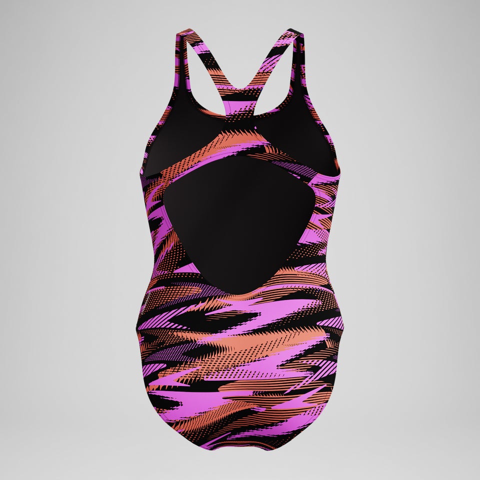 Women's HyperBoom Allover Medalist One Piece Pink/Orange