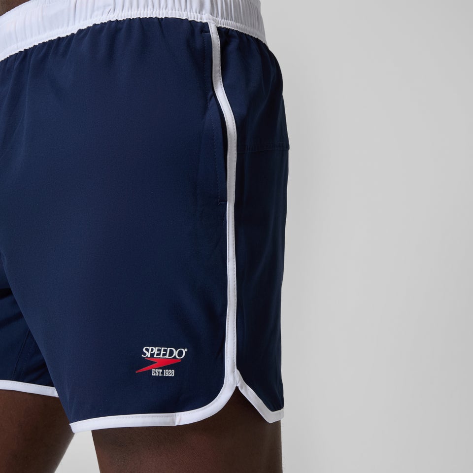 Men's Jetstream Retro Logo Volley 16" Swim Trunks Navy
