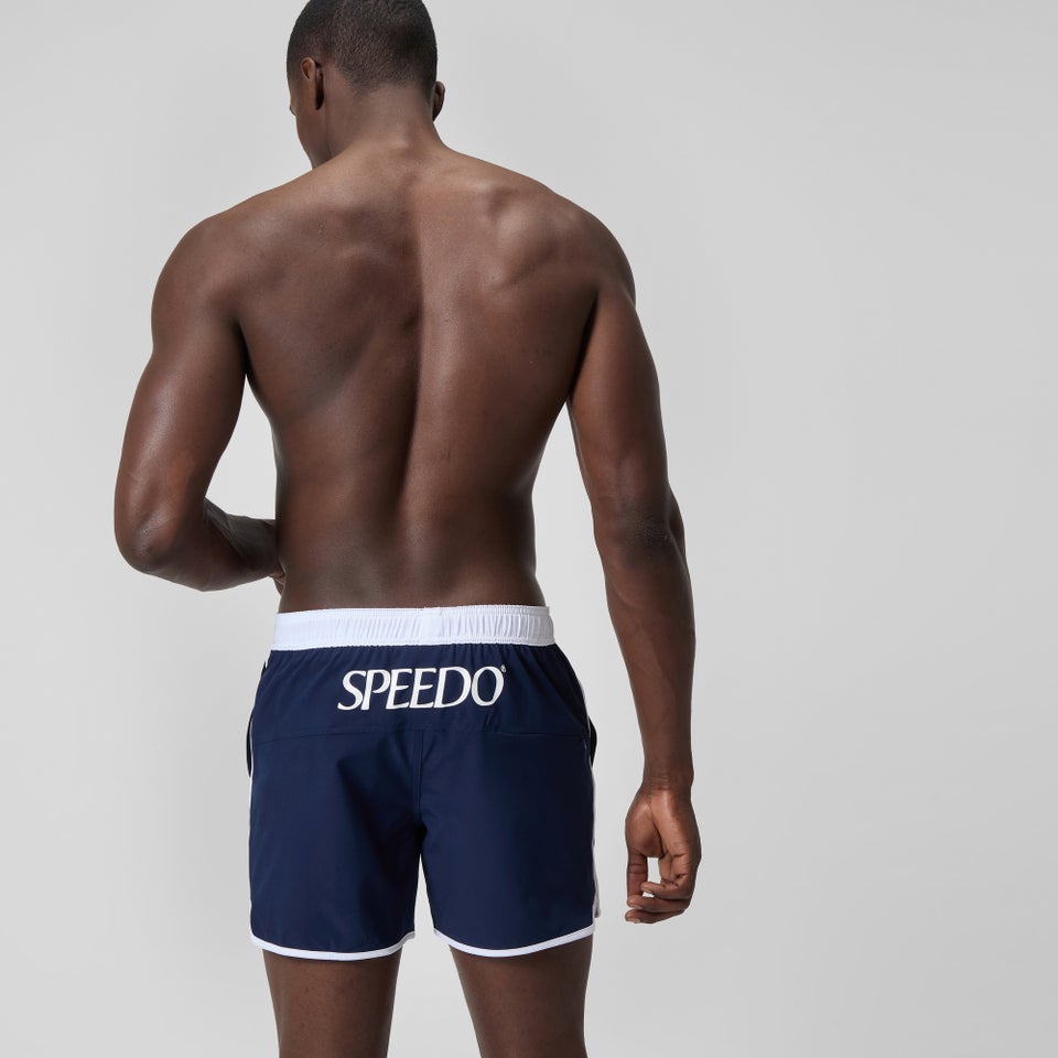 Men's Jetstream Retro Logo Volley 16" Swim Trunks Navy