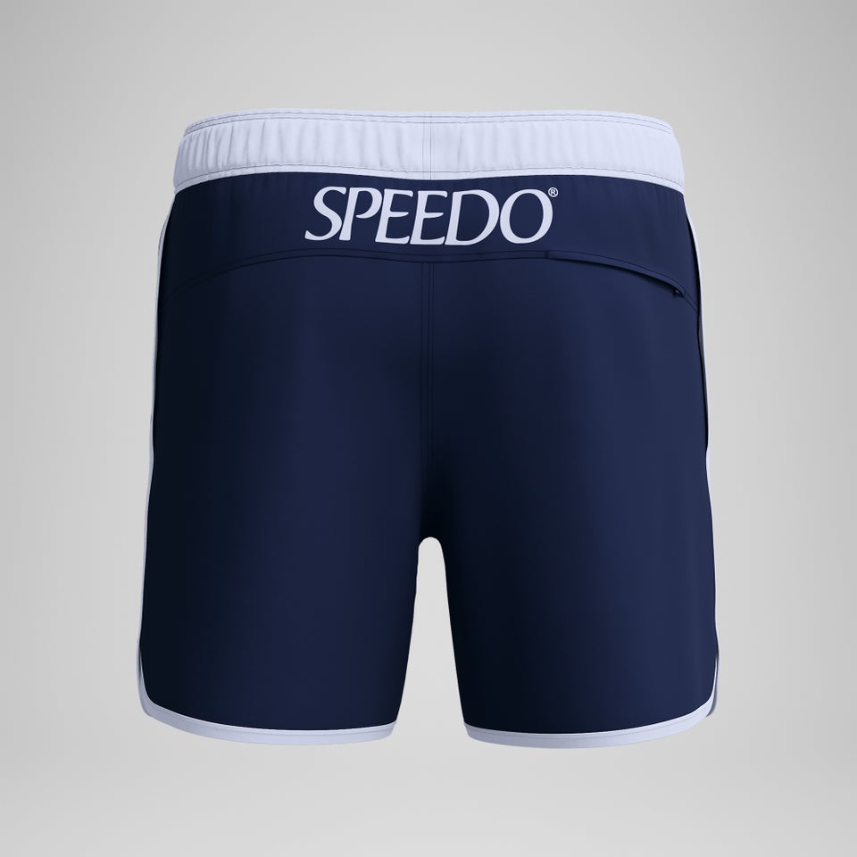 Men's Jetstream Retro Logo Volley 16" Swim Trunks Navy