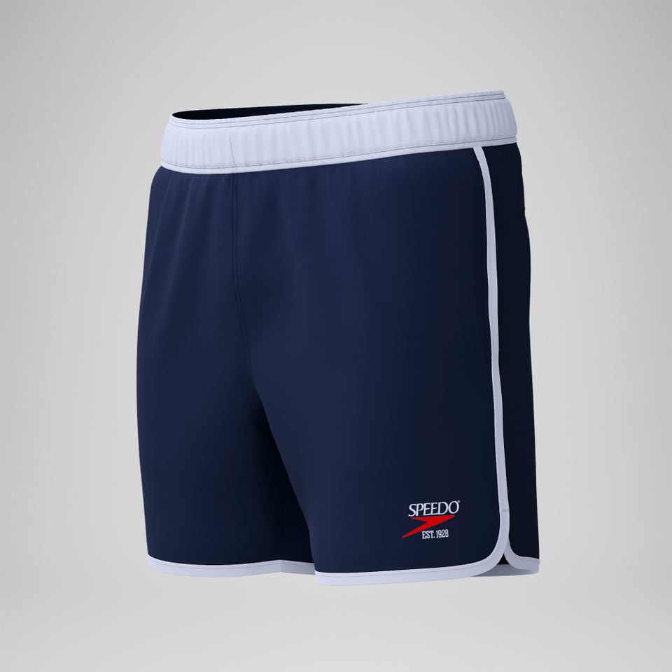 Men's Jetstream Retro Logo Volley 16" Swim Trunks Navy