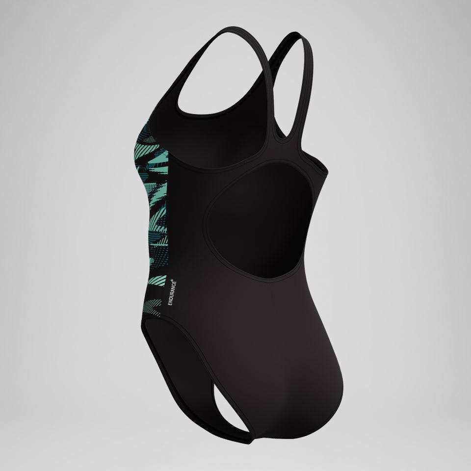 Women's HyberBoom Placement Swimsuit DarkTeal/Green