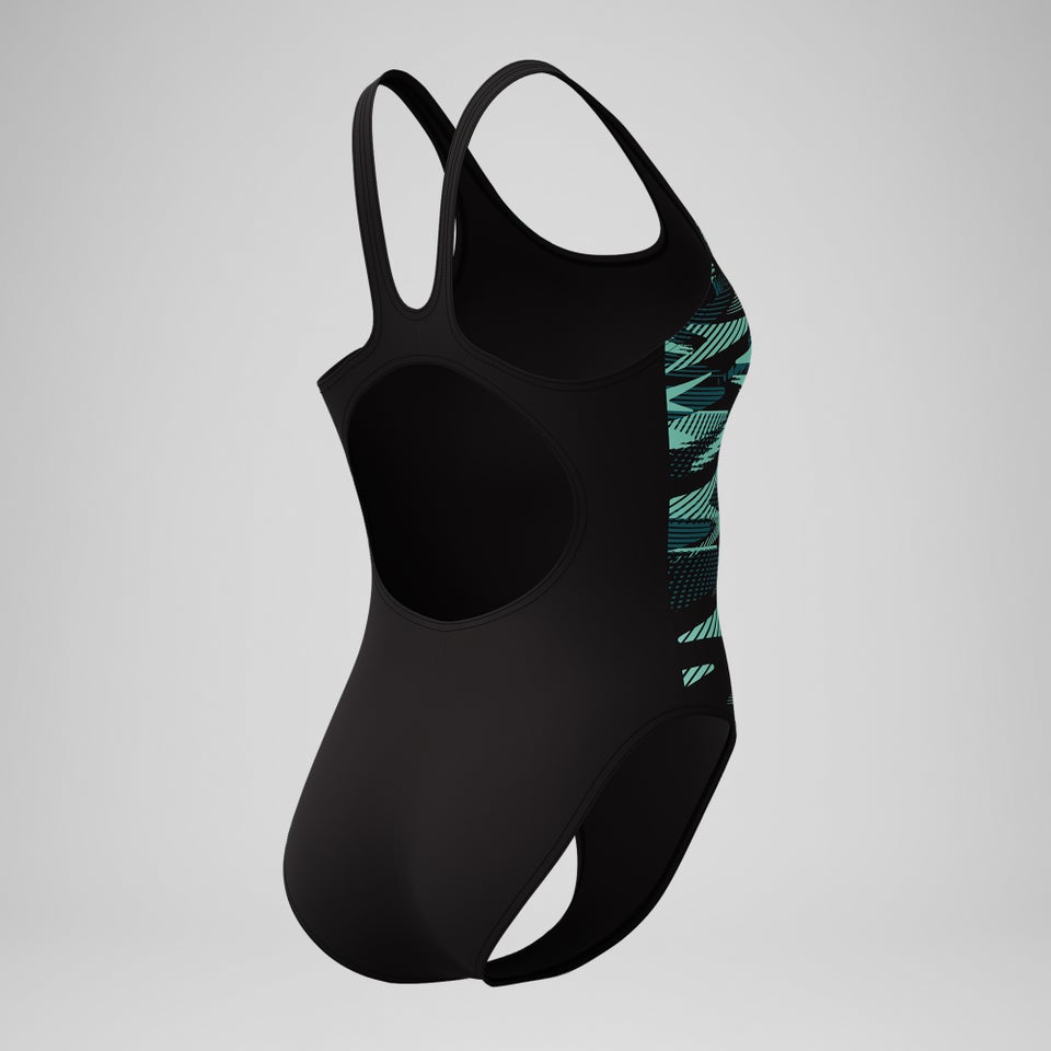 Women's HyberBoom Placement Swimsuit DarkTeal/Green