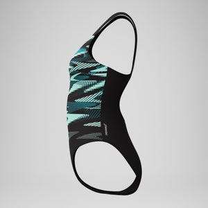 Maillot de bain Femme HyperBoom Placement sarcelle foncé/vert