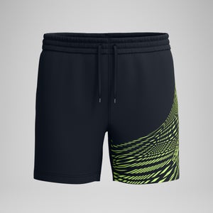 Men's Medley Logo 16" Swim Trunks Black/Yellow