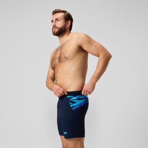 Xpress Lite Panel Badeshorts 40 cm Blau für Herren