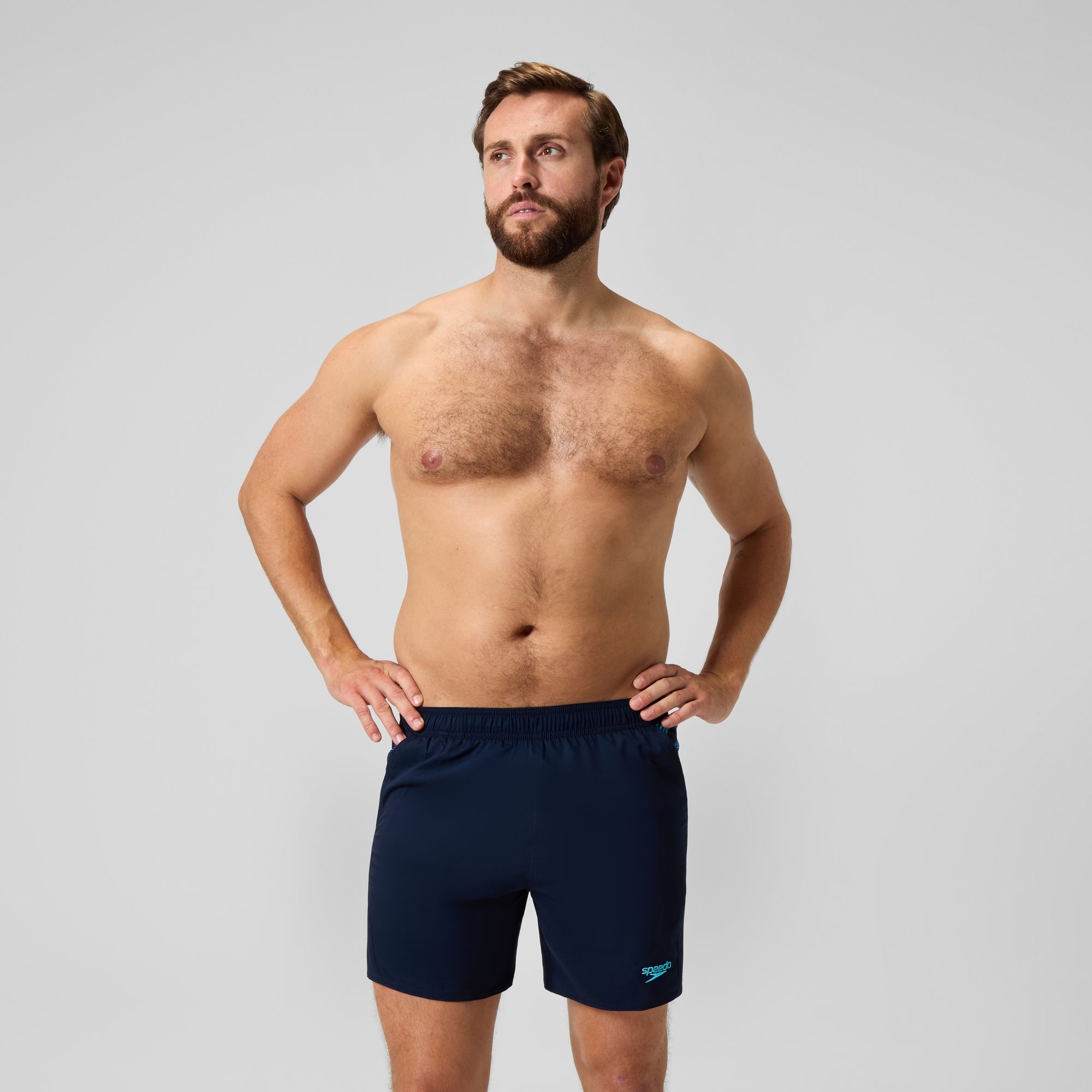 海*年様 speedo 競パン　Sサイズ　ブルー系 Men's Panel 16