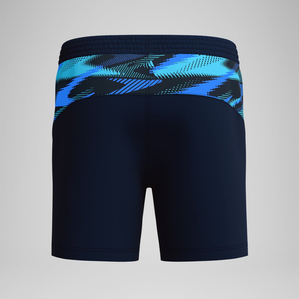 Short de bain Xpress Lite Panel 40 cm, hommes, bleu