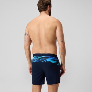 Xpress Lite Panel Badeshorts 40 cm Blau für Herren