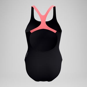 Maillot de bain Femme Medley Logo noir/corail